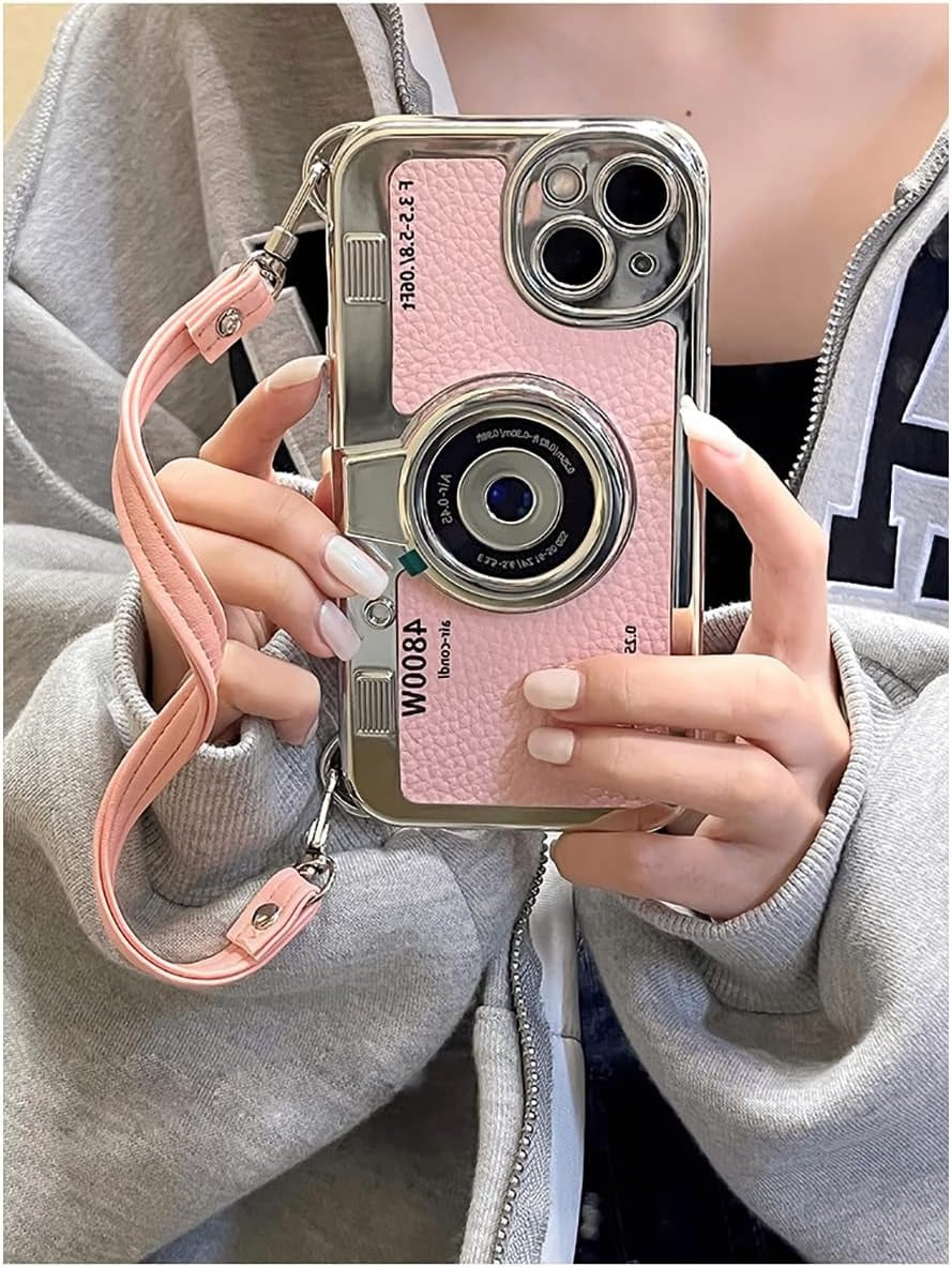 3d Retro Vintage Camera Case for iPhone Series